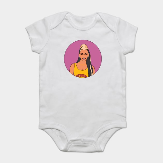 Dua Lipa Physical Baby Bodysuit by Ceeshore